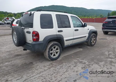 2006 Jeep Liberty Sport из США, поврежденный, VIN 1J4GL48K96W227772